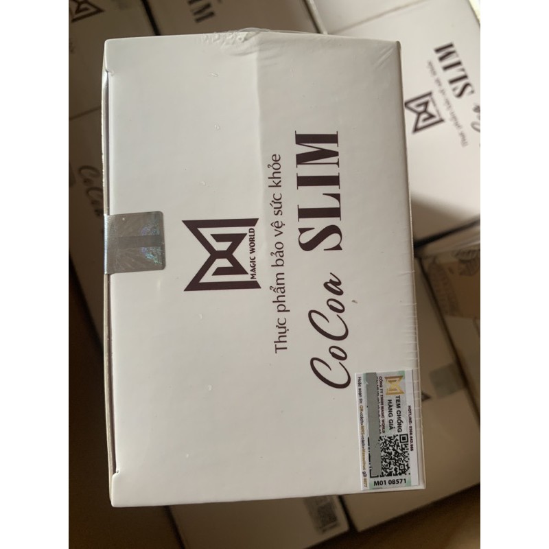 Mẫu mới nhất Giảm cân cocoa slim 1hộp 10 gói [mua 2 hộp tặng 1 thẻ bảo hành]