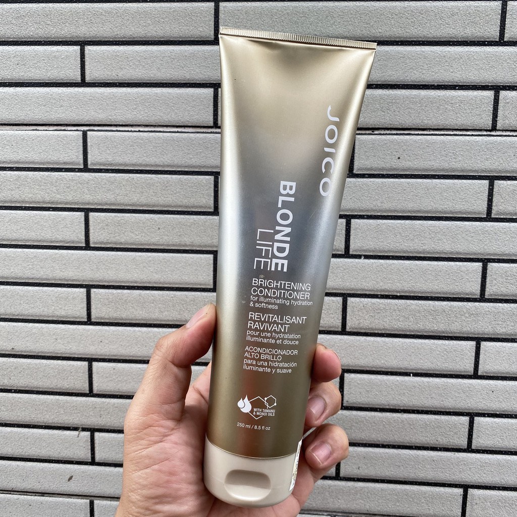 Dầu Xả Giữ Màu Phục Hồi Dành Cho Tóc Tẩy JOICO BLONDE LIFE BRIGHTENING Conditioner 250ml