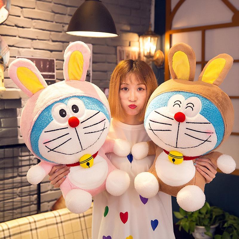 [Mã LIFEXANH03 giảm 10% đơn 500K] GẤU BÔNG DOREMON LÔNG XÙ COSPLAY (30CM--->50CM)