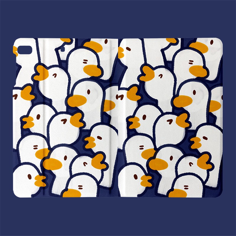 Bao da đựng máy tính bảng hoạt hình dễ thương cho Apple Ipad Air Pro 9.7 10.5 11 10.2" Mini 1/2/3/4/5