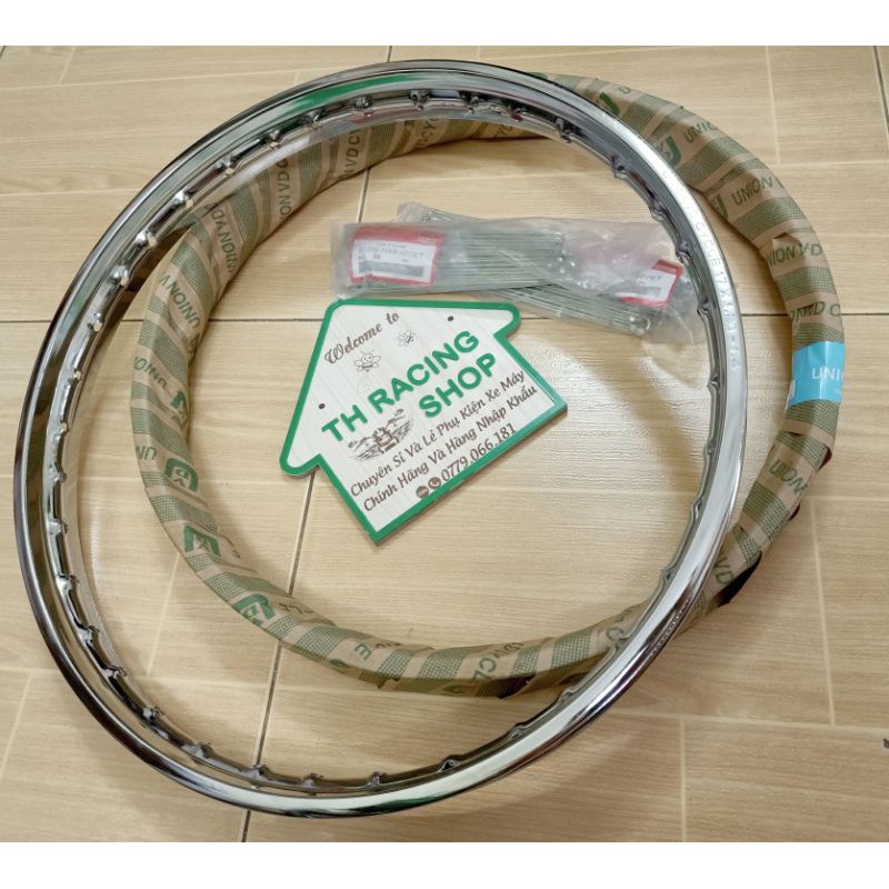 CẶP NIỀNG UNIONVD SIZE 1.2 VÀ 1.4 TẶNG KÈM BỘ CĂM TRƯỚC SAU DÀNH CHO CÁC DÒNG XE WAVE DREAM SẢN PHẨM MỚI Y NHƯ HÌNH ẢNH