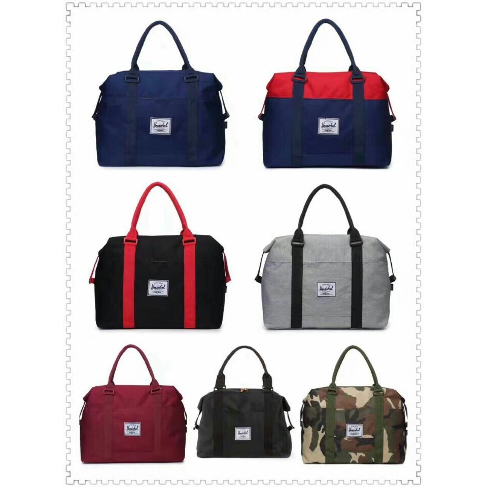 Túi xách du lịch HC thời trang nam nữ đựng quần áo, đồ cá nhân cỡ lớn, vải cao cấp chống nước nhẹ SANTA STORE