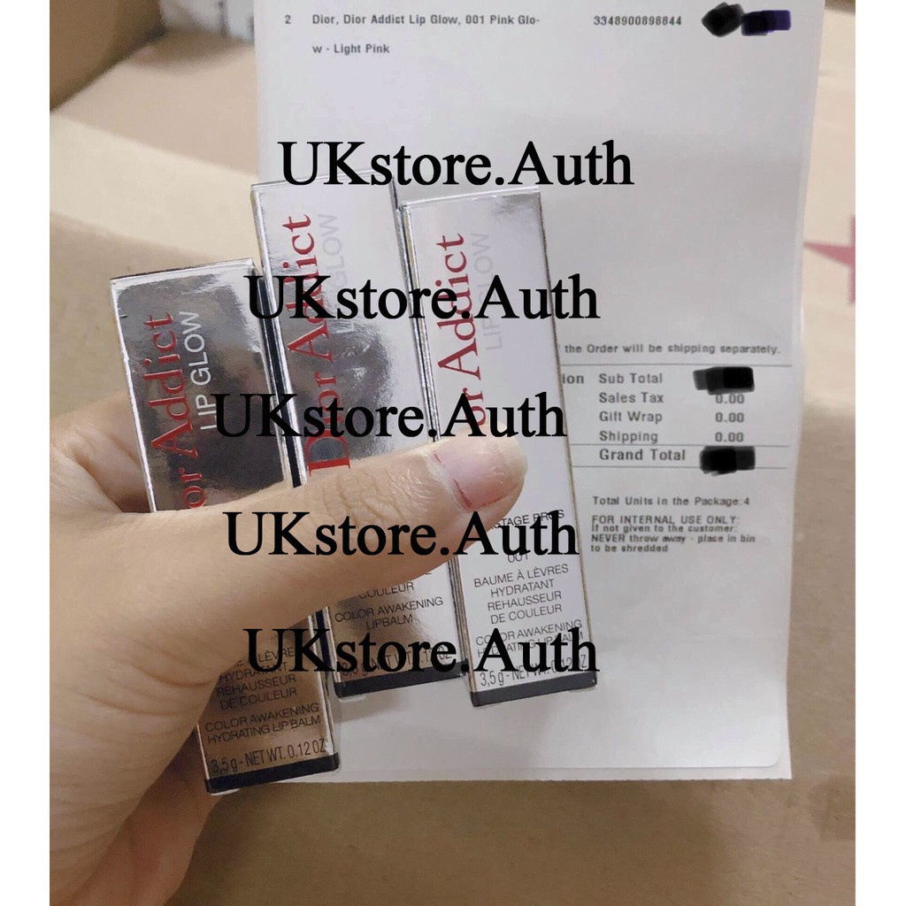 [Có Bill/Chính Hãng] Son dưỡng Dior Lip Glow 001 004 007 008 Fullbox | BigBuy360 - bigbuy360.vn