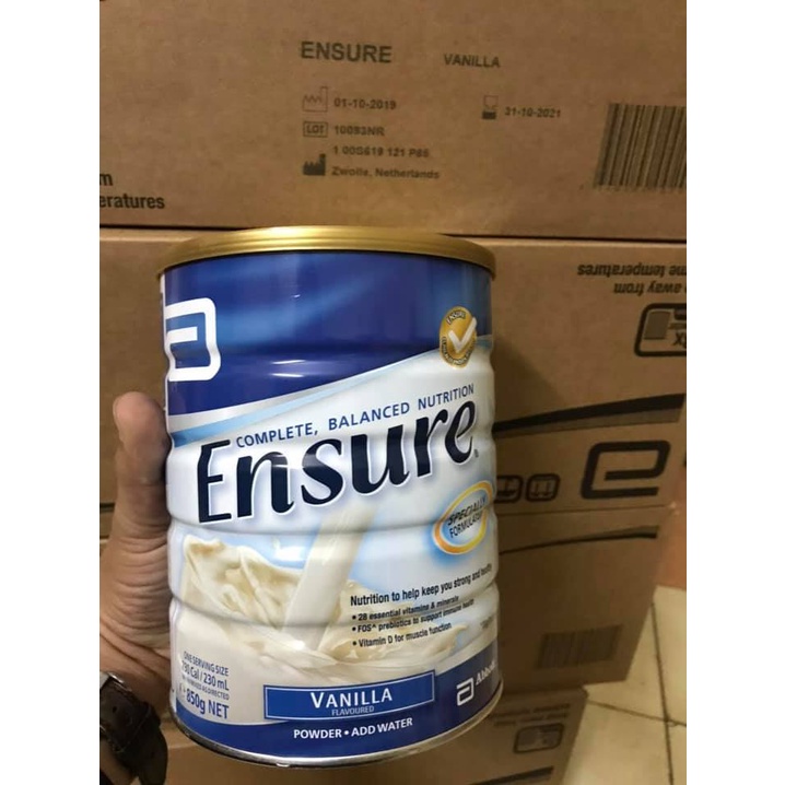 Sữa Ensure 850gr Úc - hàng air 100%
