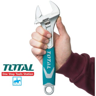Cờ lê mỏ lết 200mm 8inch mở rộng 30mm total tht101086