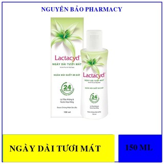 ✅[CHÍNH HÃNG] Dung dịch vệ sinh phụ nữ Lactacyd ngày dài tươi mát 150ml