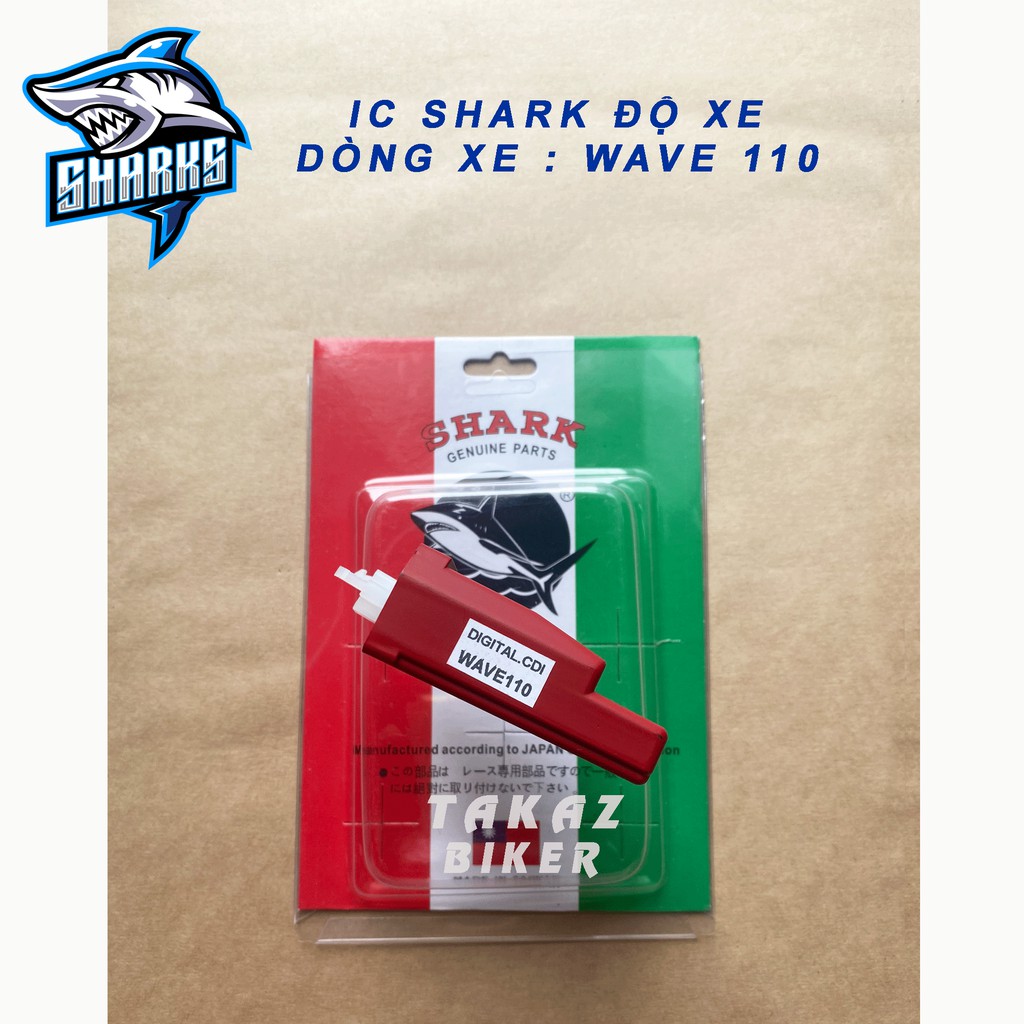 IC SHARK MỞ TUA HONDA XĂNG CƠ WAVE S110, RS110, RSX110 - IC WAVES110 - Dream Thái
