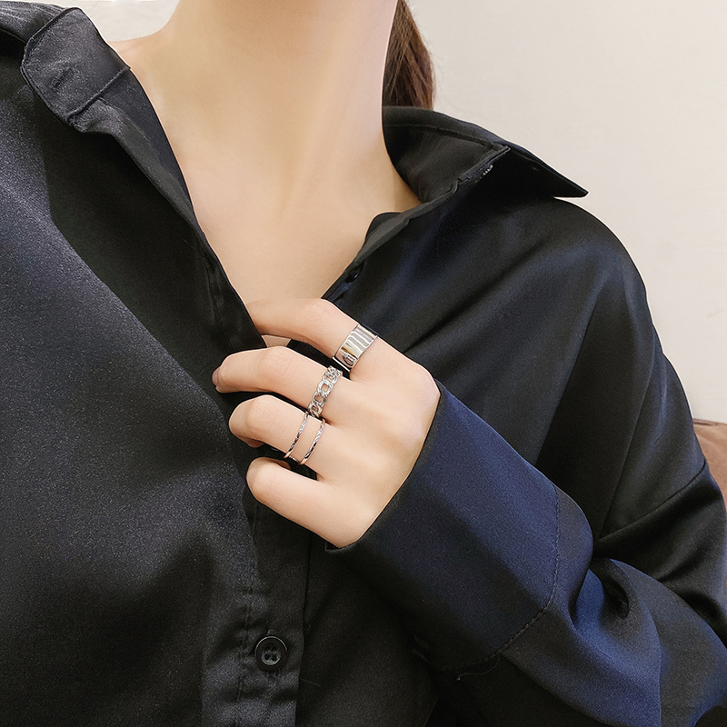 Bộ nhẫn thời trang phong cách retro có thể tùy chỉnh