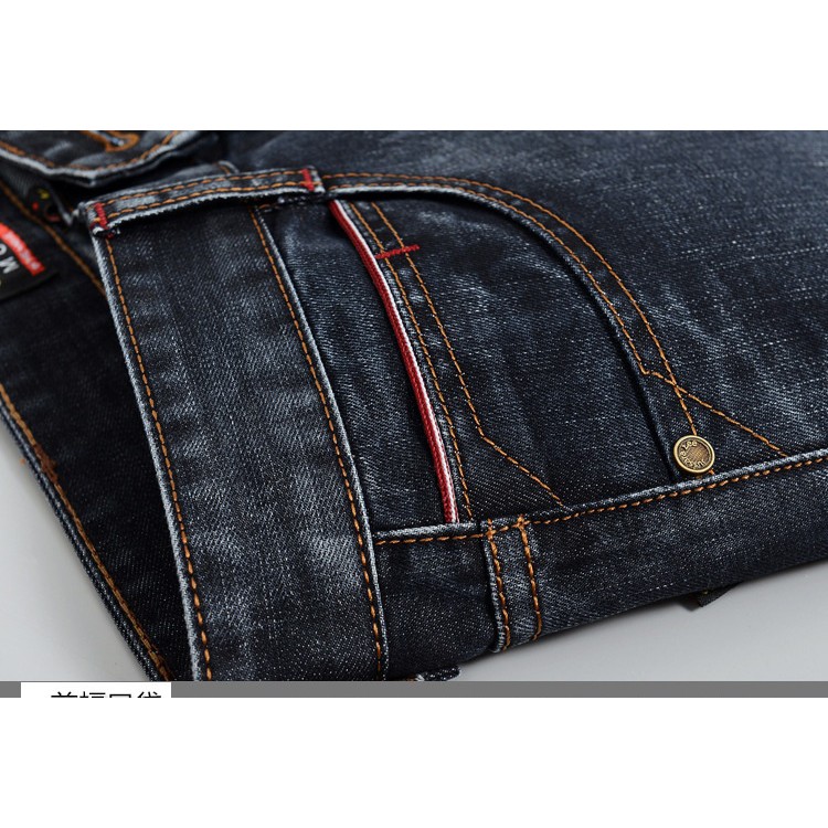 Quần Jeans nam ống suông regular fit phong cách Hàn Quốc | BigBuy360 - bigbuy360.vn