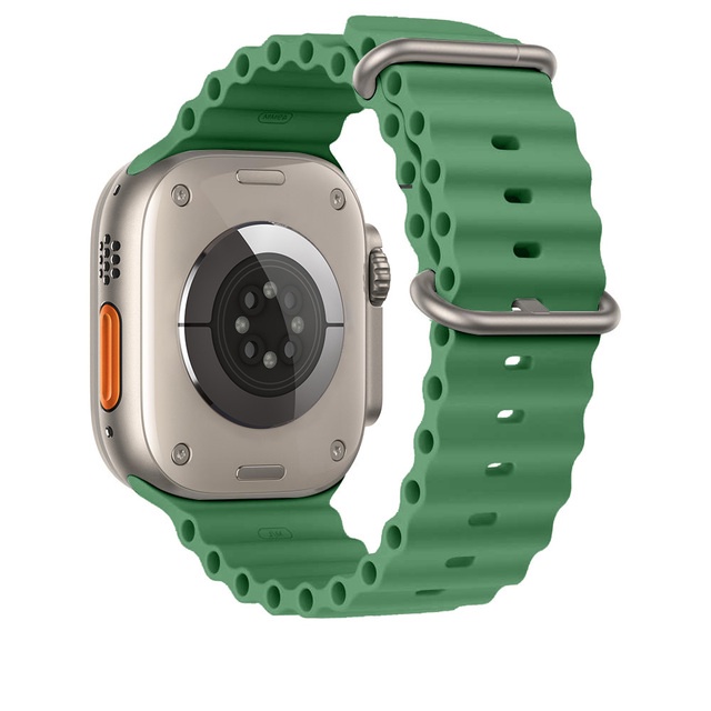 Dây Đeo Đồng Hồ Bằng silicone 49mm 44mm 40mm 45mm 41mm 42mm 38mm Iwatch series i-Watch 8 7 6 5 4 3 2 1 se