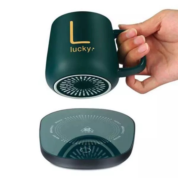 BỘ LY, CỐC CHƯNG YẾN, CỐC SỨ ĐIỆN HÂM NÓNG COFFEE, PHA TRÀ MINI ĐA NĂNG, CÓ ĐẾ NẤU SANG TRỌNG - GIA DỤNG YUSHEN - CCY08
