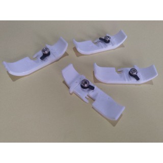 Đế chân vịt nhựa vắt sổ công nghiệp 4 ống chỉ siruba ,pegasus