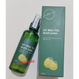 Xịt Mọc Tóc Bưởi Xanh 100ml Giảm rụng kích thích nhanh mọc tóc