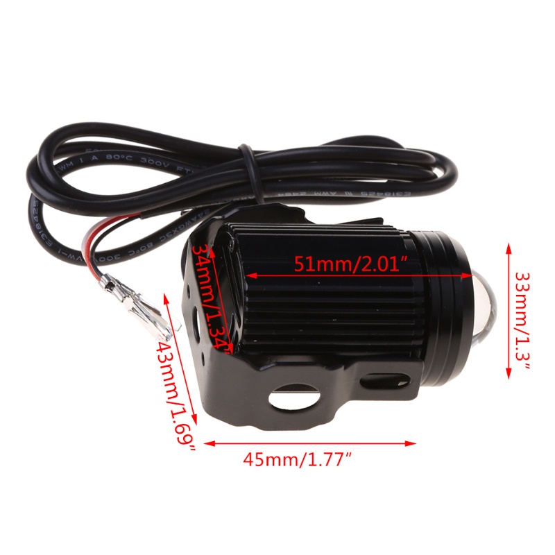 Đèn Pha LED Độ Sáng Cao / Thấp Chuyên Dụng Cho Xe Máy / Xe Hơi