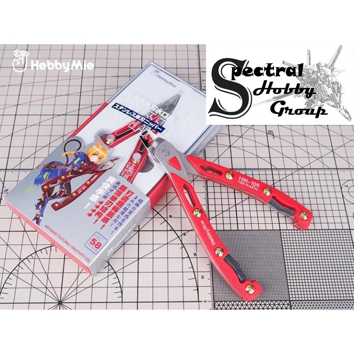 Dụng cụ Kìm cắt mô hình HM109 không gỉ 1 lưỡi Ultra Thin Single Blade Nipper Mio Hobby tool