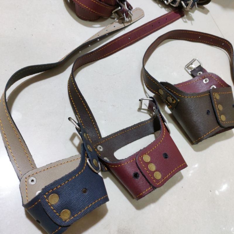 Bịt mõm chó da cao cấp cho thú cưng