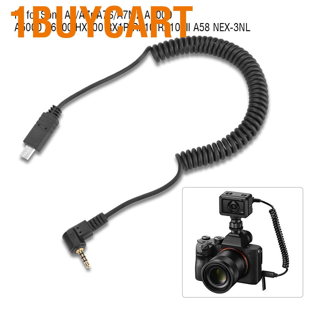 1buycart Camera Shutter Cable  Remote Control Hand Feeling Connecting Performance for Outdoor Travel