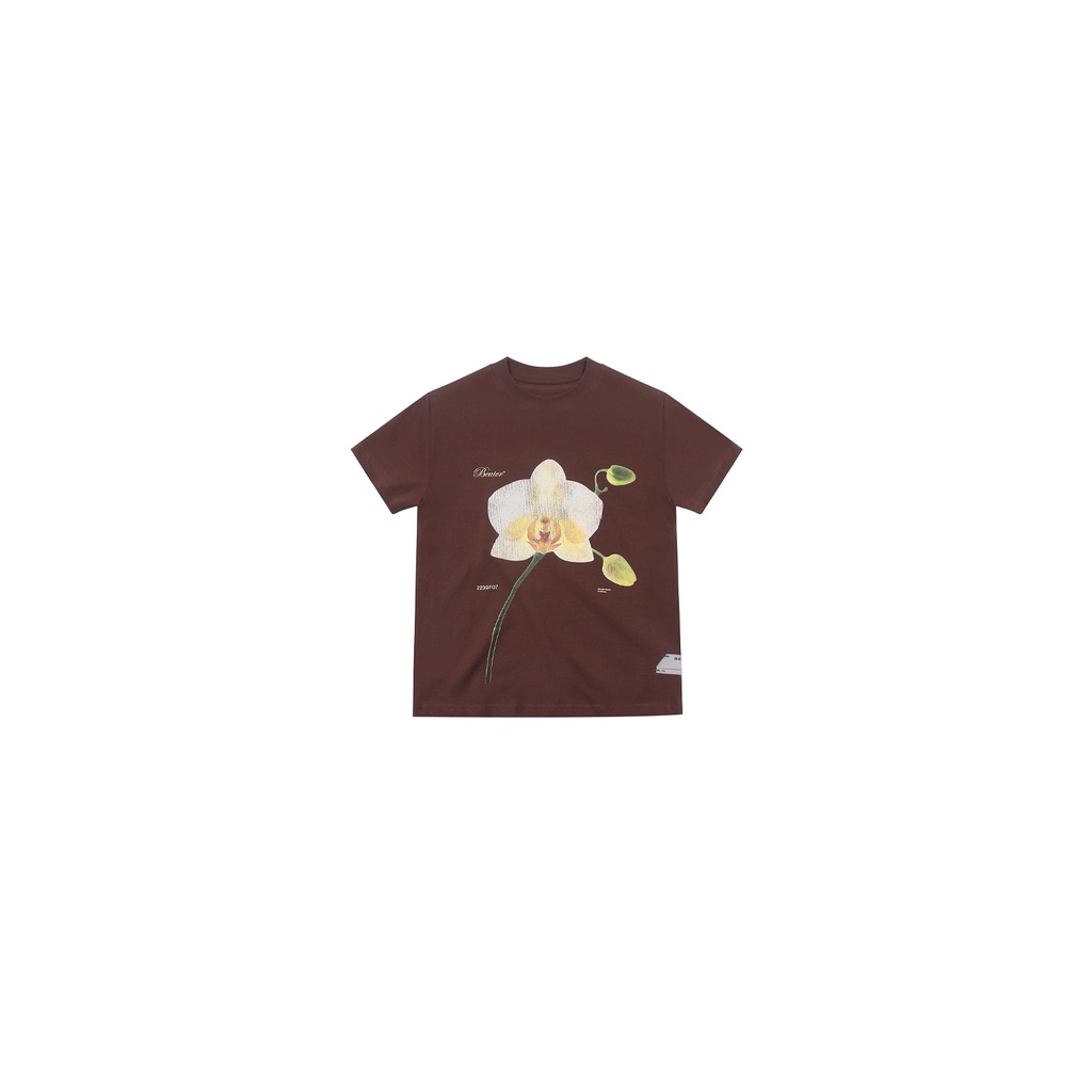 Áo Thun Nữ Ngắn Tay Wmns Beuter &quot;Orchid in bloom&quot; Mocha T-Shirt