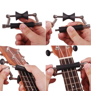 ❁✯Practical  Guitar Rolling Capo Glider Slides Easy Tunning Capo for 6-String Guitar✯