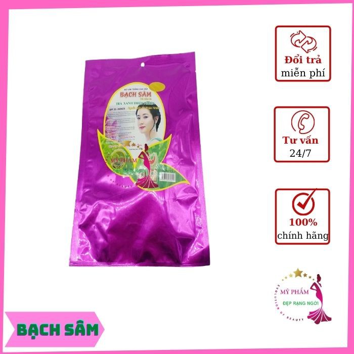 Kem Tắm Trắng Bạch Sâm Trà Xanh 175g
