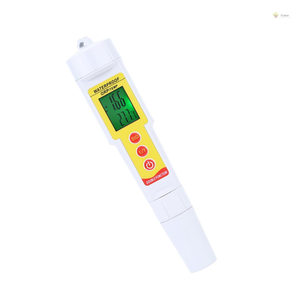 Máy Đo Nhiệt Độ ORP / Nhiệt Độ Nước Uống Có Màn Hình Hiển Thị Có Thể Mang Đi Tiện Dụng