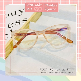 Gọng kính mắt mèo dáng nữ nhiều màu tone nhám 8013 Siêu hot - Kính Mắt Five Minutes