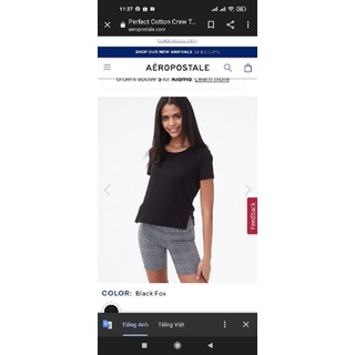 Áo thun nữ Aeropostale Perfect crew