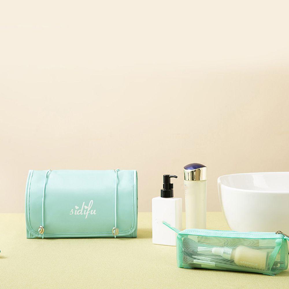 Túi Đựng Mỹ Phẩm / Đồ Vệ Sinh Cá Nhân Du Lịch Màu Sắc Retro