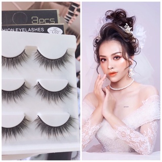 Lông mi giả 3dl02 makeup tone tây, cô dâu