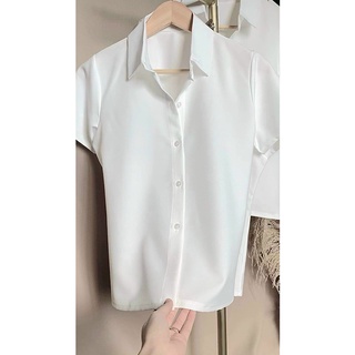 ÁO SƠ MI LỤA TAY NGẮN