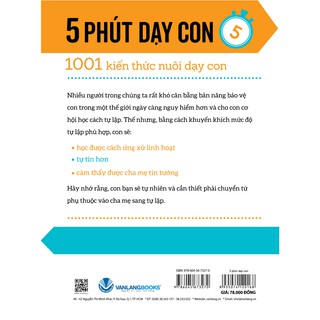 [ Thanh lý] Sách - 5 Phút Dạy Con