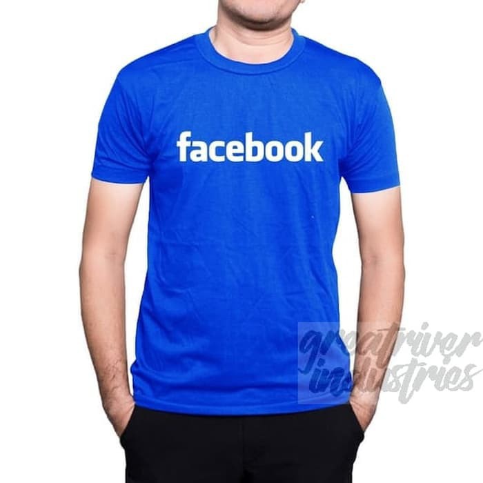 Áo Thun In Hình Logo Facebook Độc Đáo Cá Tính