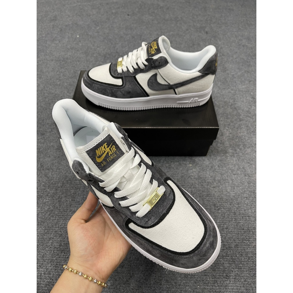 Giày Thể Thao Af1 xám lông chuột full Box+bill | BigBuy360 - bigbuy360.vn