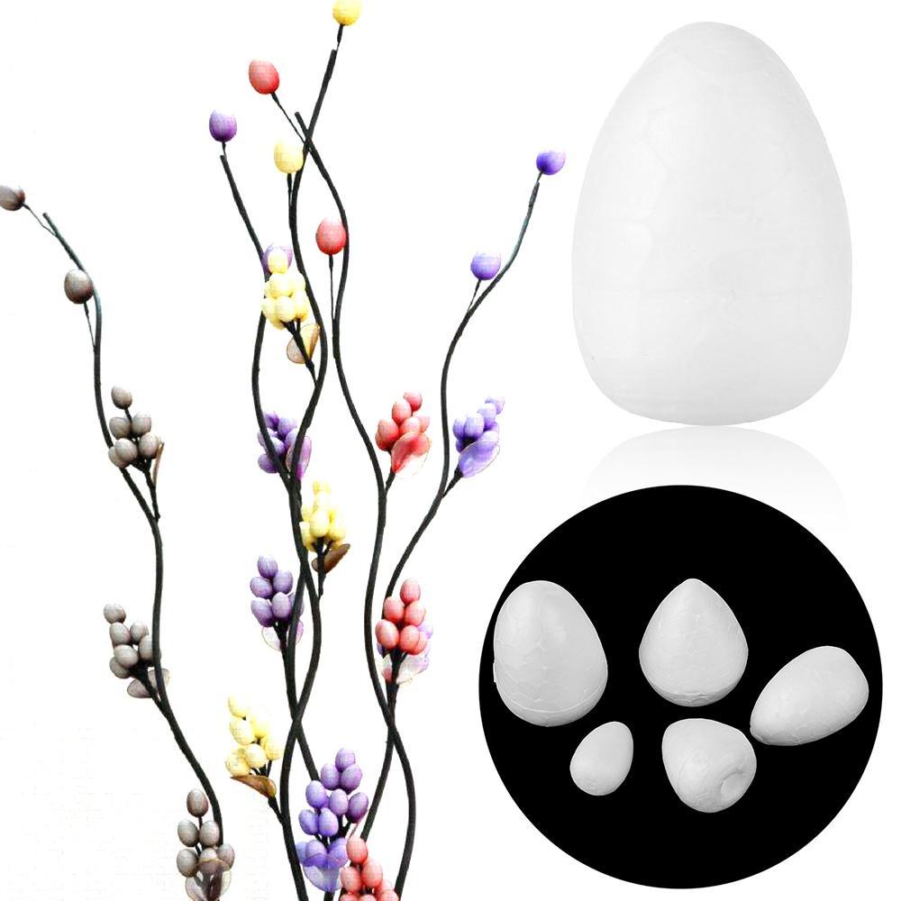 CONOPERY Bộ 20 Quả Bóng Xốp Hình Oval Dùng Trang Trí Tiệc Cưới