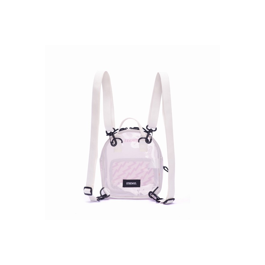 5THEWAY® /la femme/ MINI BACKPACK™ in WHITE™ aka Balo Nhỏ Trắng