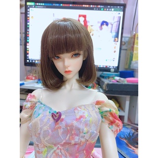 Tóc búp bê Bjd 1/3 - kiểu ngang vai