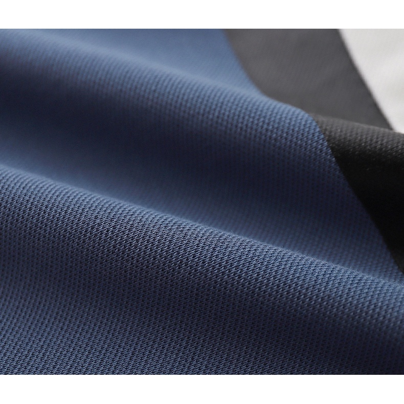 Áo Polo nam cao cấp phối kẻ, cổ viền vải cá sấu cao cấp trẻ trung hàng xuất dư