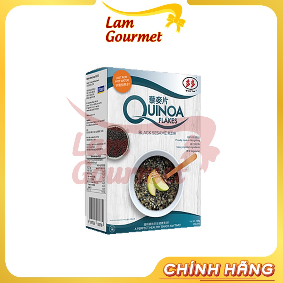 Ngũ Cốc Diêm Mạch Hữu Cơ Ăn Kiêng Giảm Cân Dinh Dưỡng Torto Hồng Kông 4 Hương Vị 168g - Lam Gourmet