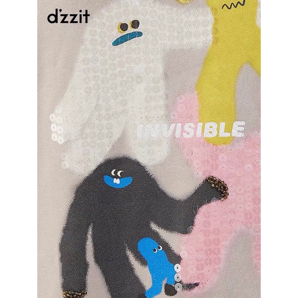 Áo nỉ đen Dzzit