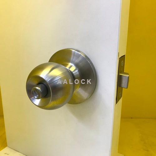 Khoá tay nắm tròn Yale VCA5242 US32D cho cửa WC- khóa nắm tròn cao cấp của Mỹ- NPP AALock