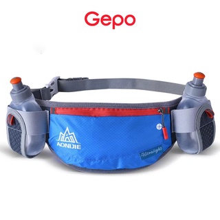 Đai đeo bụng chạy bộ tặng kèm hai bình nước chuyên chạy bộ Aonijie E882