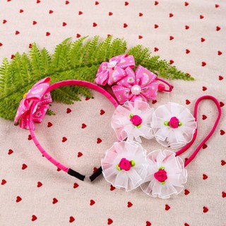 Set bờm, băng đô, phụ kiện tóc xinh yêu cho bé gái