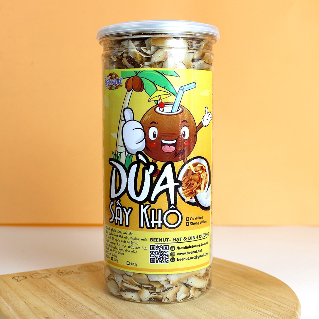 [Mã 267FMCGSALE giảm 8% đơn 500K] (KĐ) Dừa sấy nguyên chất không đường Keto/Das/Lowcarb, ăn kiêng giảm cân - BeeNut | BigBuy360 - bigbuy360.vn