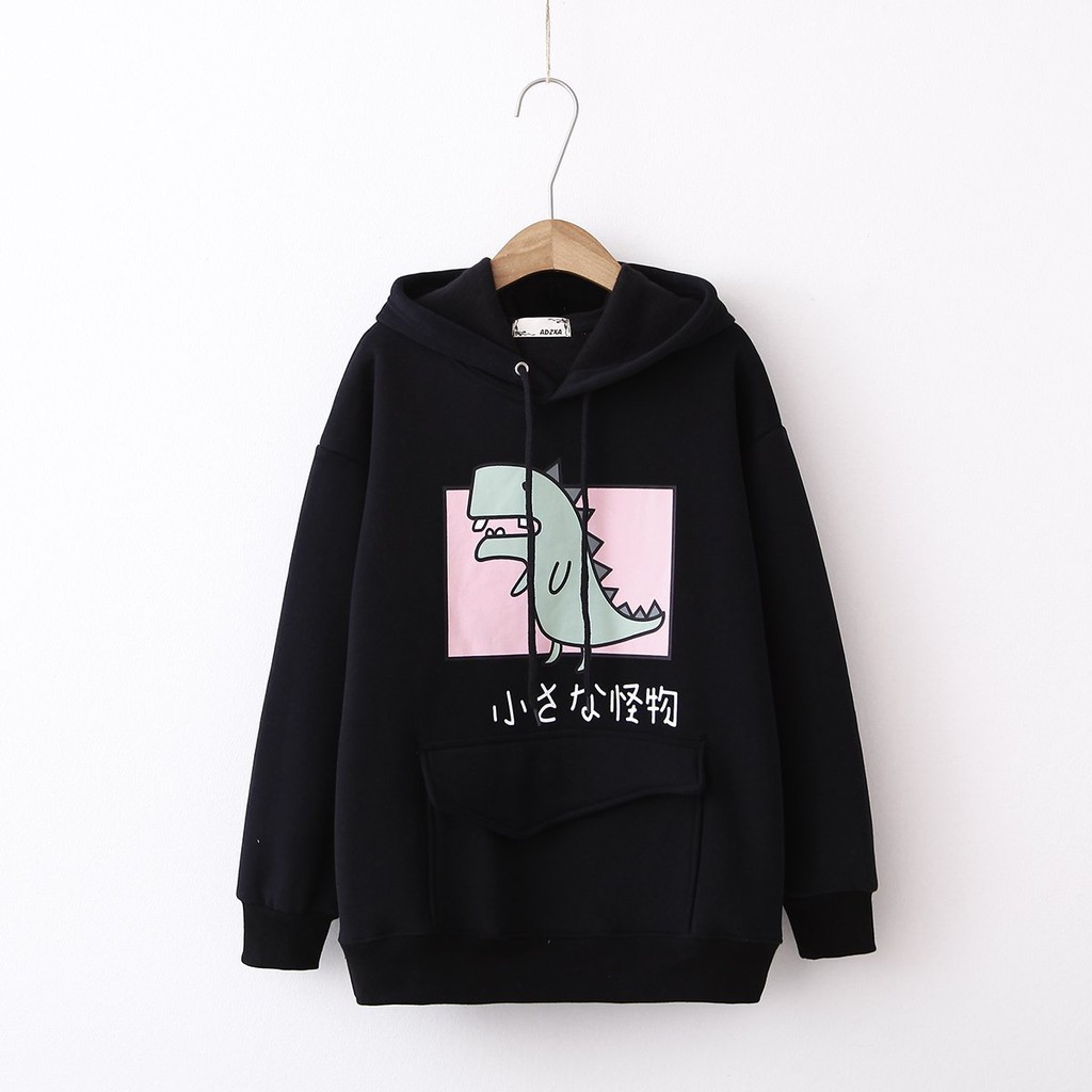 Áo Hoodie Hình Khủng Long Cute