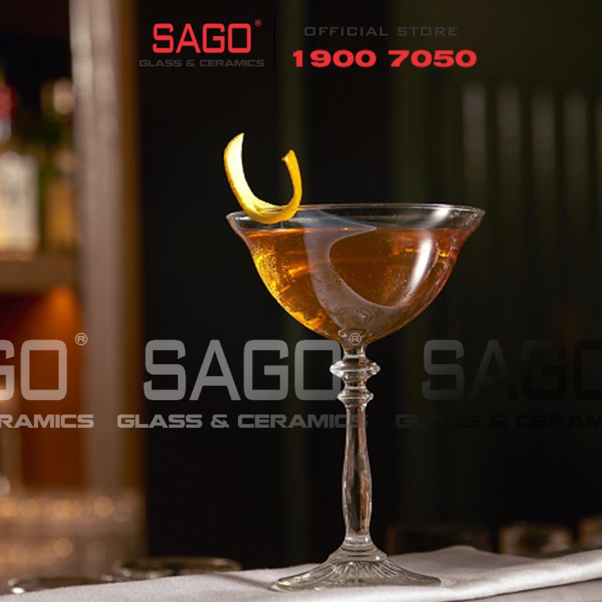 Ly Thủy Tinh Cao Cấp Vintage Gin Coupe 245ml | Nhập khẩu E.U