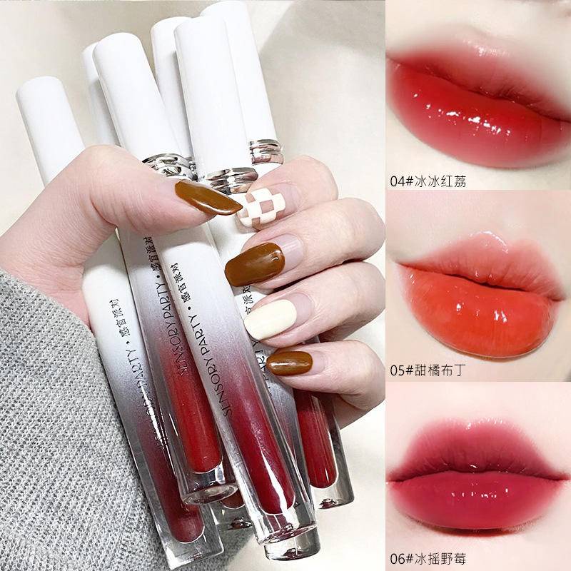 Set 3 Son Môi Chống Thấm Nước Màu Sắc Quyến Rũ