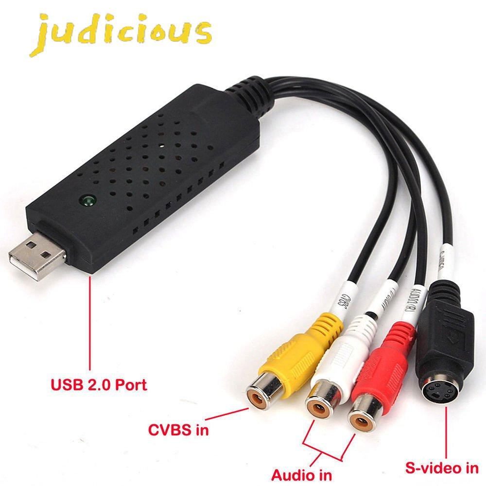 Bộ Chuyển Đổi Âm Thanh Đa Năng Usb 2.0 Vhs Sang Dvd Pc Hdd | BigBuy360 - bigbuy360.vn