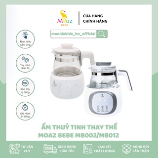 Ấm đun nước thuỷ tinh thay thế moaz bebe mb002/mb012