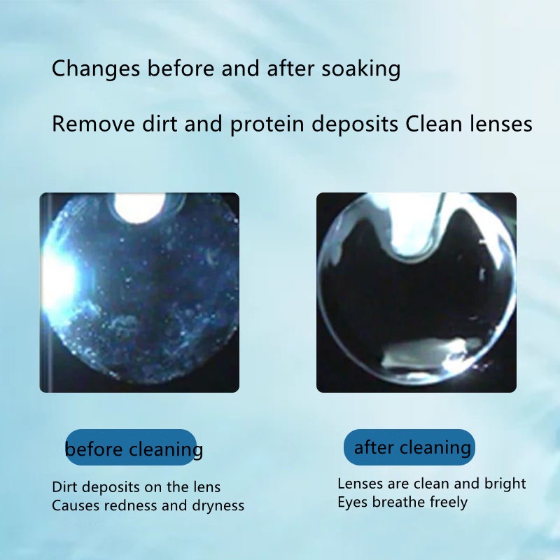 Dung dịch ngâm rửa lens kính áp tròng DOUXIU 60ml