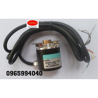 Động cơ encoder trục rỗng 8mm 1000 xung - 1024 xung pha ABZ.